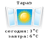 Погода Тараз информер